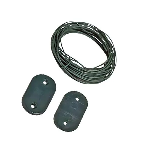 Ribimex PRBVT30VE Kit Fissaggio Telone 30 Piastrine Verde
