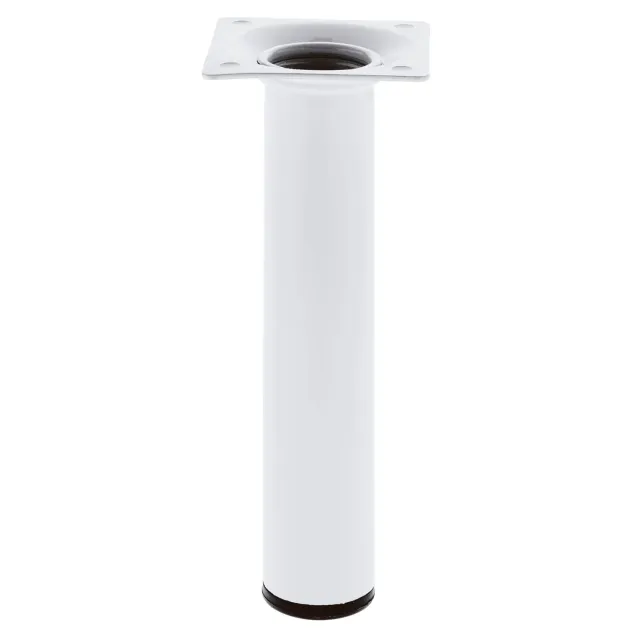 Amig gamba rotonda argento 100x30 mm mobili acciaio