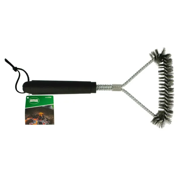Amig Fireplus spazzola barbecue acciaio 30,5 cm