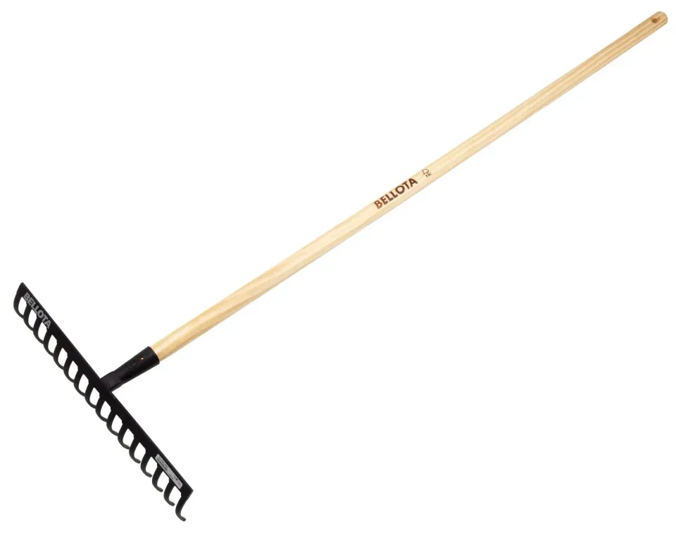 Bellota 951-18 rastrello giardino 18 cm con manico legno