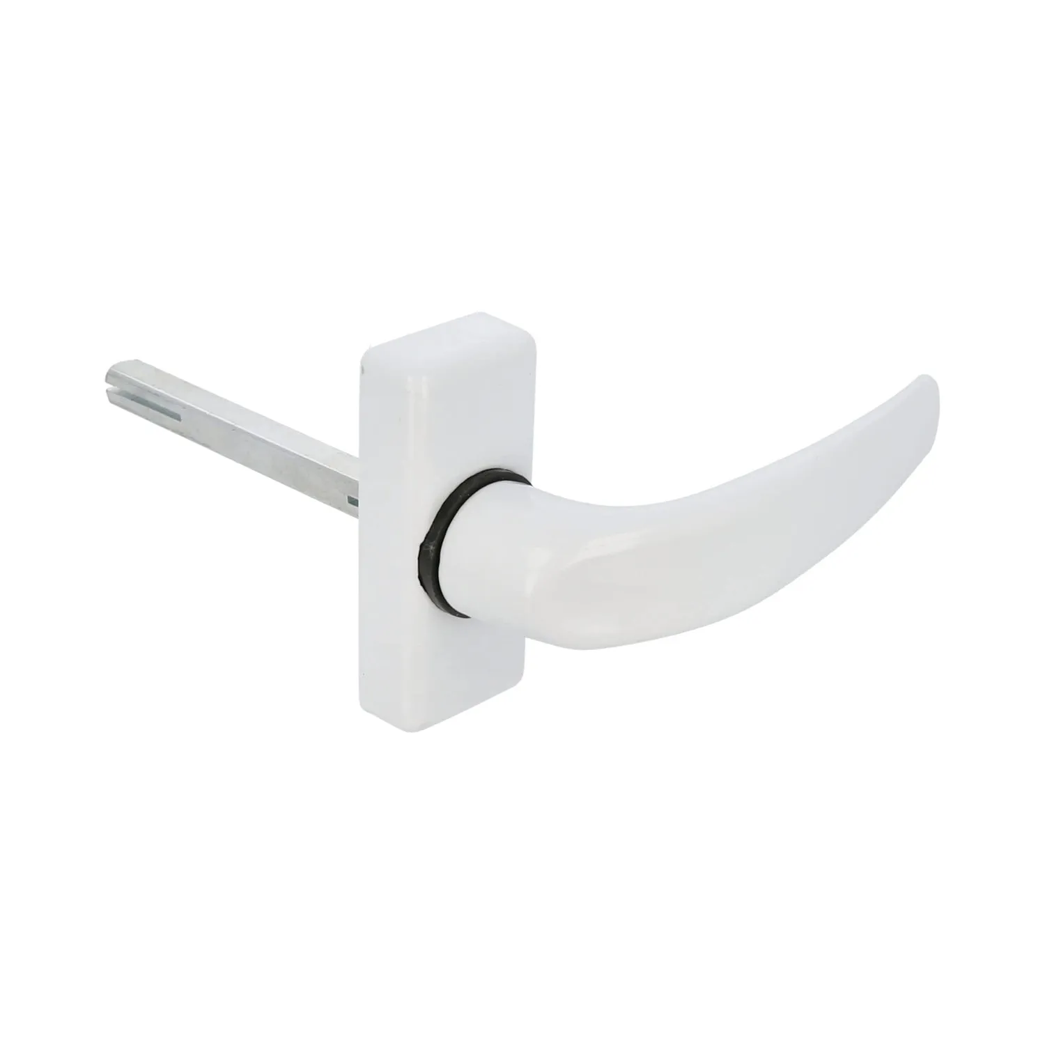 Amig Delta maniglia porta interna bianca set 121x72 mm