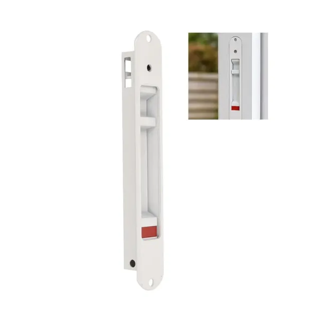 Amig serratura incasso 174 x 29 mm bianca alluminio