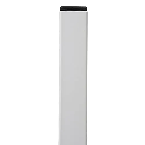 Amig Mod. 3 Gamba Mobile 25x25x500 mm Acciaio Bianco