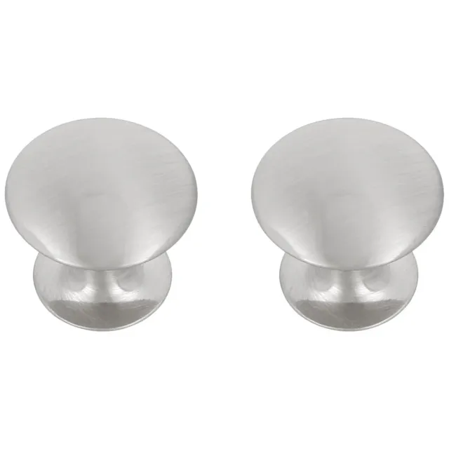 Amig 800 Pomelli Mobili Nero Opaco Ø25 mm 2 Pezzi Zamak