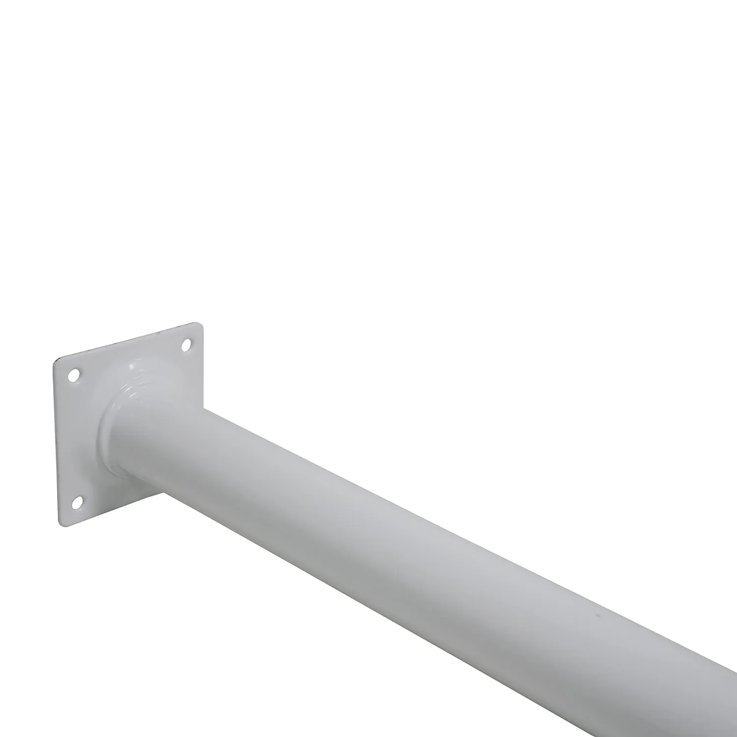 Amig Gamba Rotonda 30x300 Gamba Mobile Bianco Acciaio