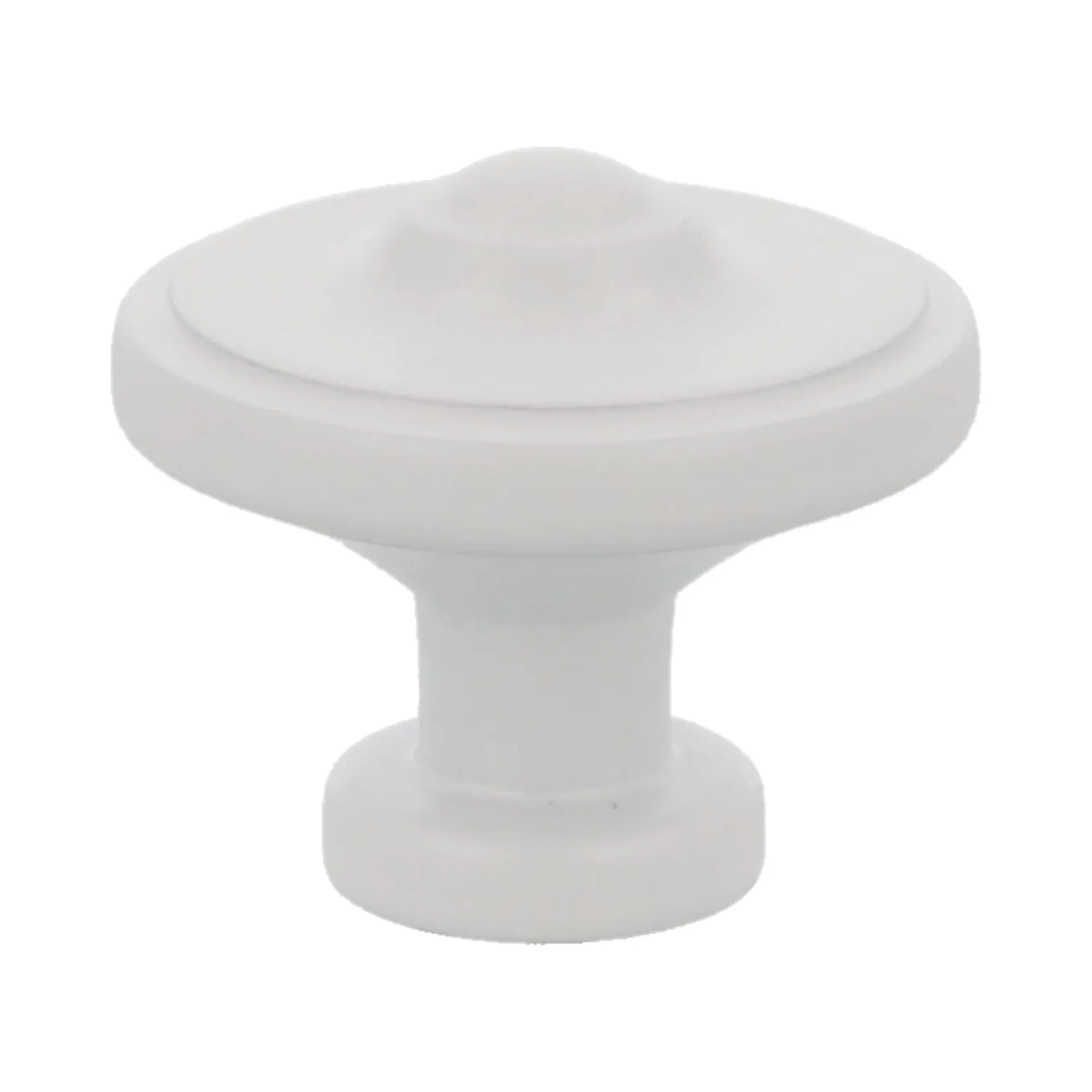 Amig 810 pomello mobili bianco Ø33 mm 2 pezzi zamak