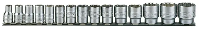 TengTools set bussole 1/2" 12pt 15 pezzi su guida