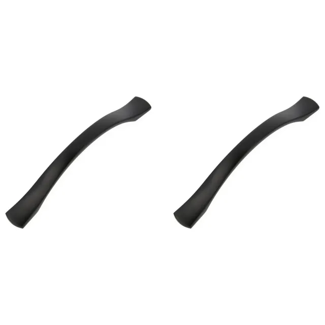 Amig 833 maniglie mobili 96 mm nero opaco zamak 2 pezzi