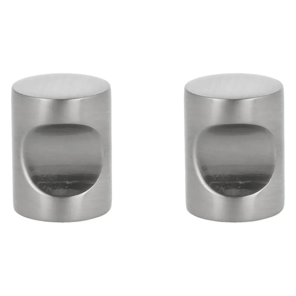 Amig 817 pomelli mobili Ø20 mm nichel 2 pz zamak