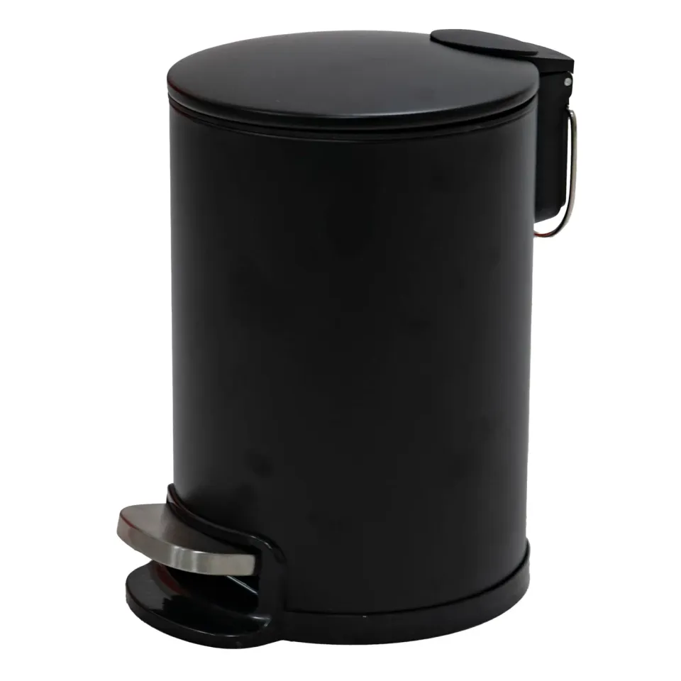 Amig Tacto pattumiera bagno 3 litri nera pedale