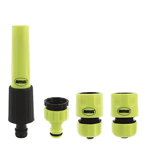 Amig Kit Irrigazione 4 Pezzi con Lancia Regolabile