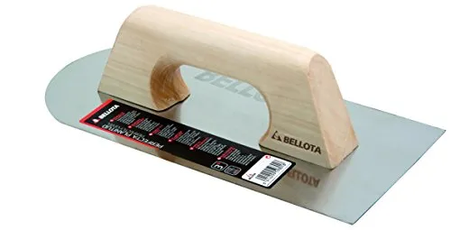 Bellota Frattazzo rotondo manico legno 300x150 mm
