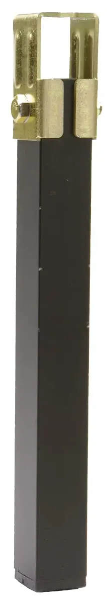 Amig piedino quadrato nero 270 mm per rete a doghe 30 kg