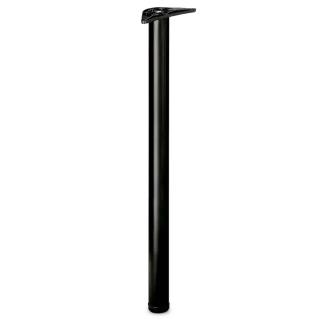 Amig Gamba Tavolo Regolabile Acciaio Nero 870 mm 15 kg