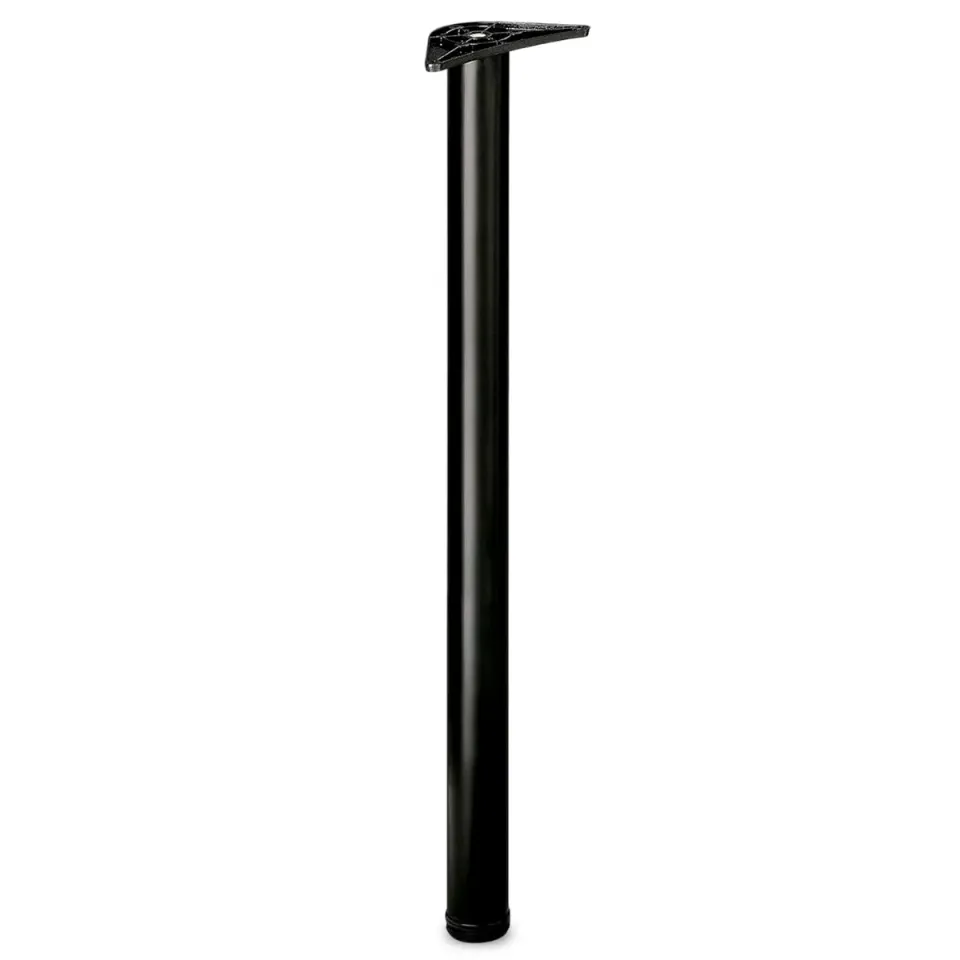 Amig Gamba Tavolo Regolabile Acciaio Nero 870 mm 15 kg