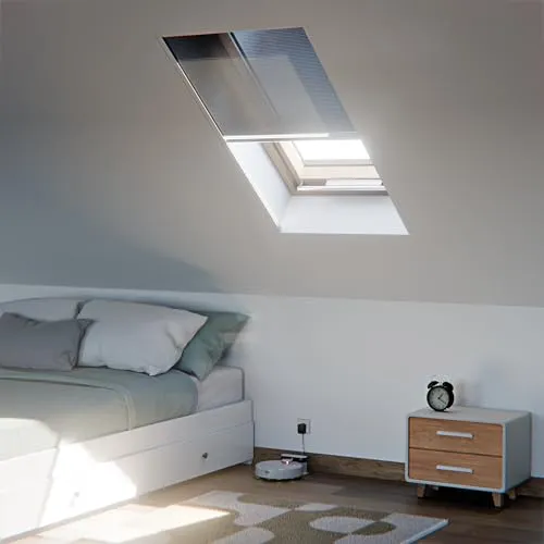 Amig MPL01 Zanzariera Plissettata Tetto 78x118 cm Bianca