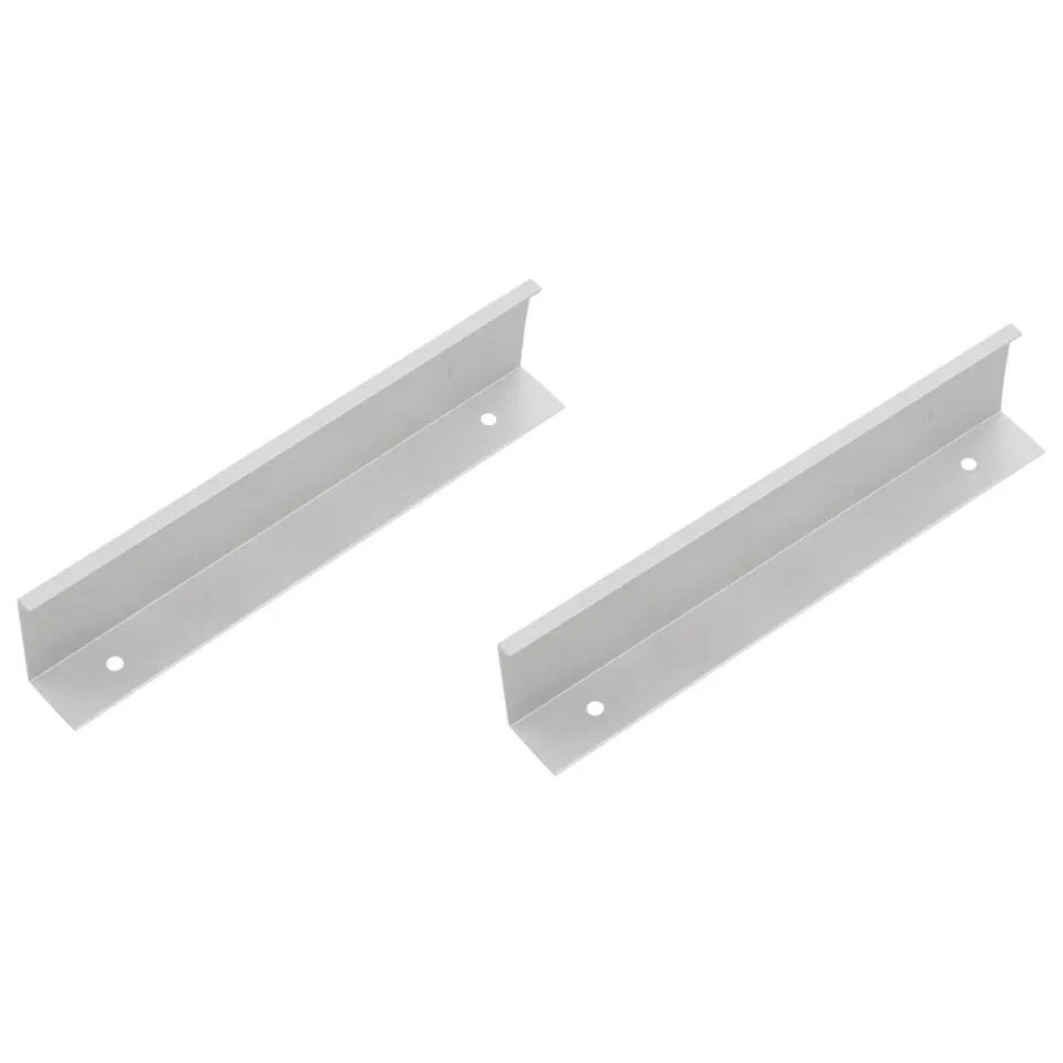 Amig 848 maniglie per mobili 160 mm argento 2 pz alluminio