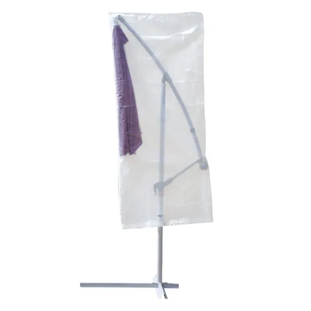 Ribimex PRH090225X100 Copertura Ombrellone Trasparente Ø100x225 cm