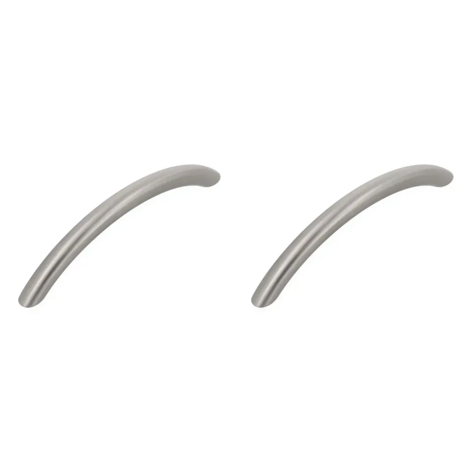 Amig 831 maniglia mobili 96 mm nichel spazzolato 2 pezzi