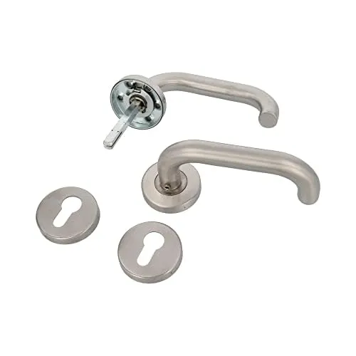 Amig 3RBX maniglie porte inox argento 140 mm