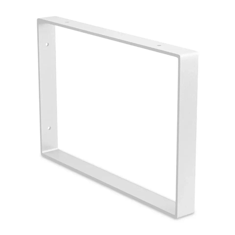 Amig Supporto Mensola Industriale Bianco 211x311 mm Acciaio