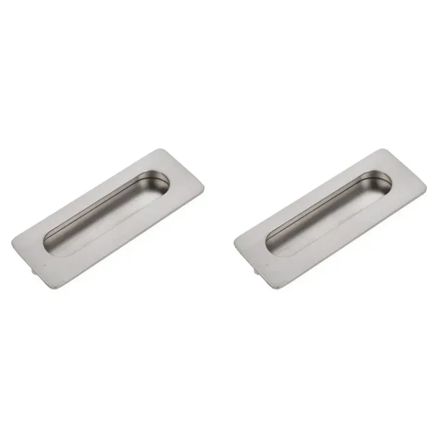 Amig 847 maniglia mobili 96 mm nichel spazzolato 2 pezzi