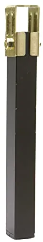 Amig piedino quadrato nero 270 mm per rete a doghe 30 kg