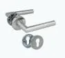 Amig 7RBX Maniglie con Rosetta 135 mm Argento Opaco