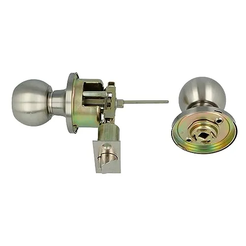 Amig 11161 pomello porta cromo opaco con chiave