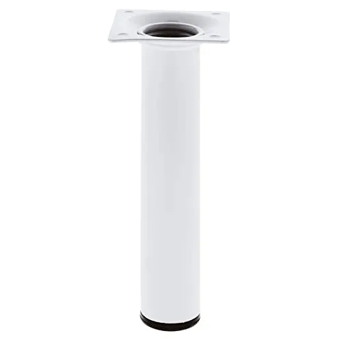 Amig Gamba Rotonda 30x300 Gamba Mobile Bianco Acciaio