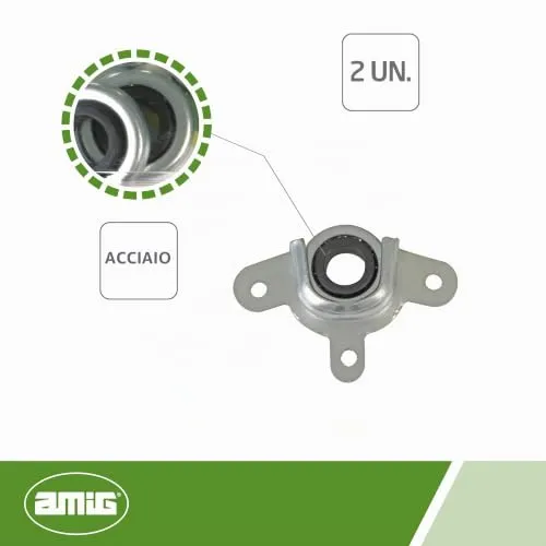 Amig supporto cuscinetto tapparelle 28 mm zincato