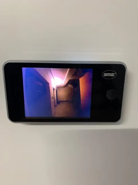 Amig DW 3.2 spioncino digitale argento 160°