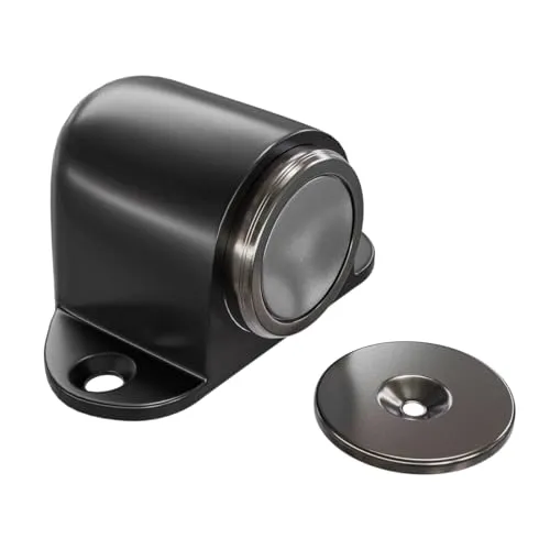 Amig Fermaporta Magnetico Pavimento Zamak Nero 44x40 mm