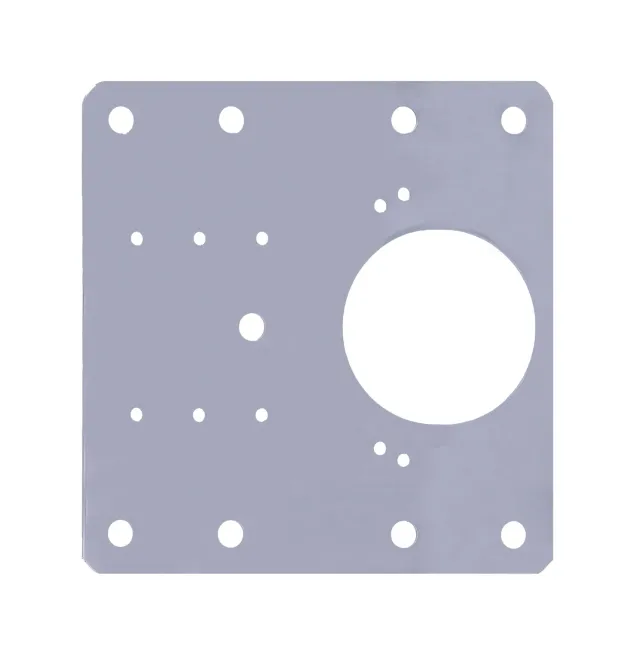 Amig Piastra Riparazione Cerniere 90x90mm Acciaio Inox