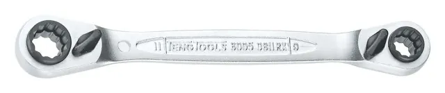 TengTools Chiave Doppio Anello Cricchetto 16-19mm 4in1