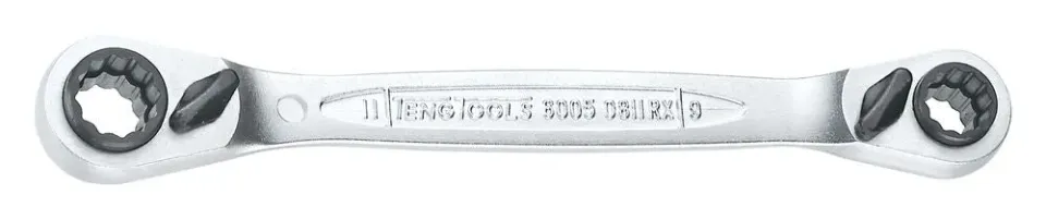 TengTools Chiave Doppio Anello Cricchetto 16-19mm 4in1
