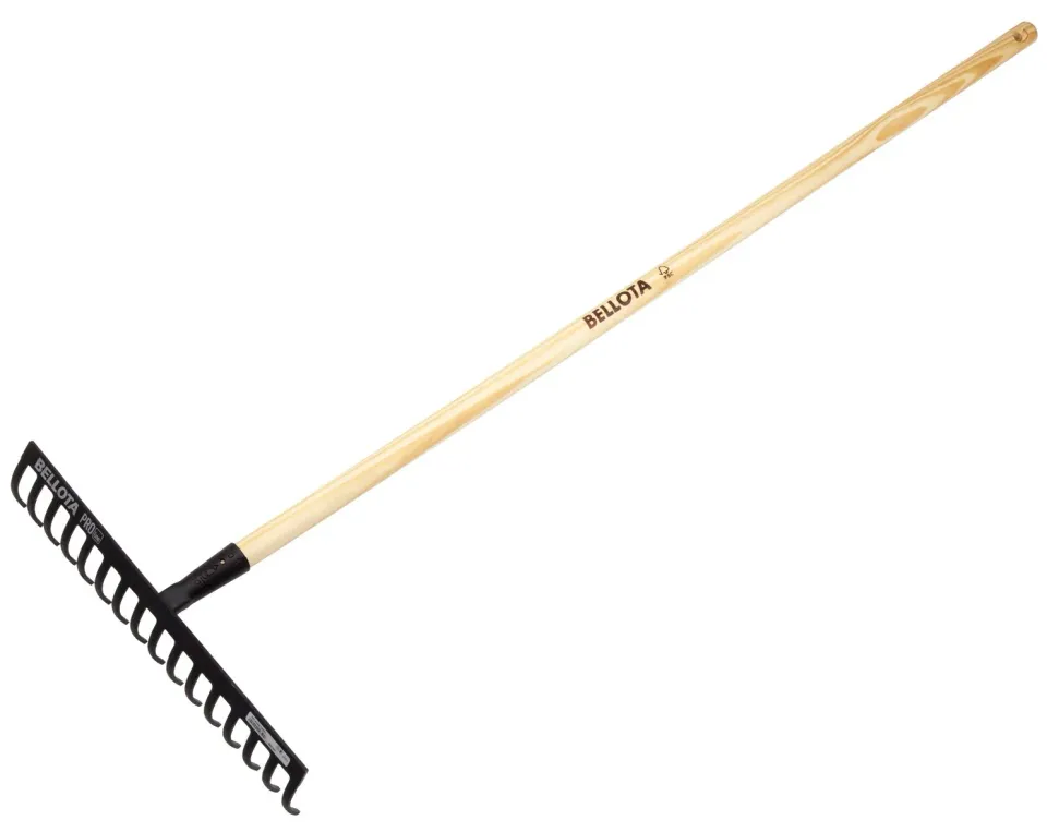 Bellota 950-16 rastrello giardino acciaio manico legno
