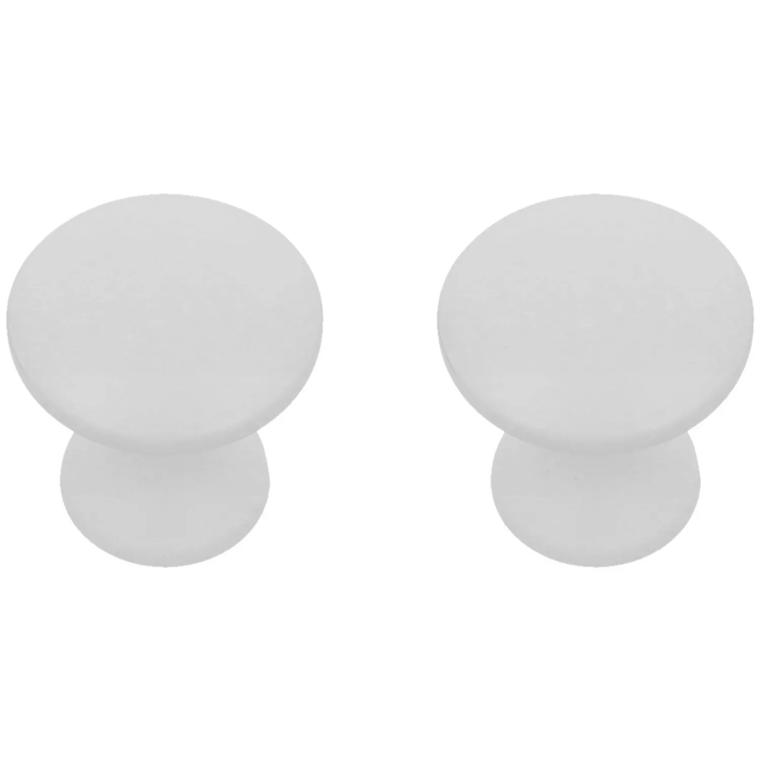 Amig 805 pomelli mobili Ø24 mm nero opaco 2 pz zamak
