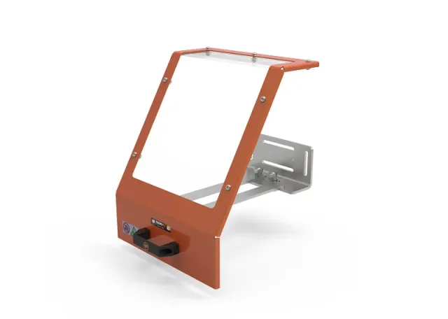 TECNO PIU' Riparo Carrello Tornio Parallelo di Sicurezza