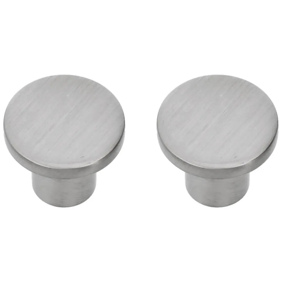 Amig 800 pomello mobili Ø25 mm nichel spazzolato 2 pz zamak