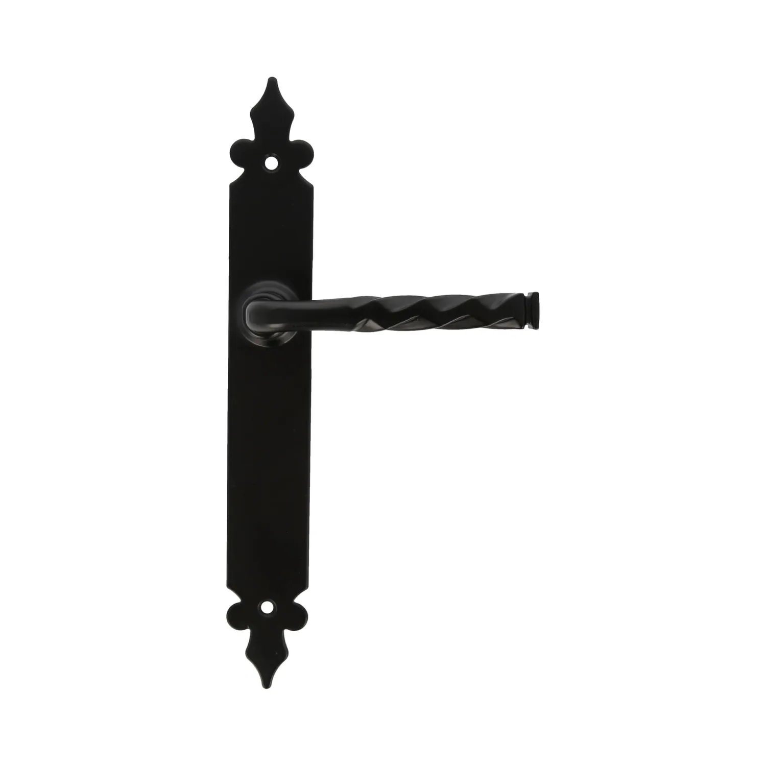 Amig placca liscia 270x36 maniglia porta 90 mm nero
