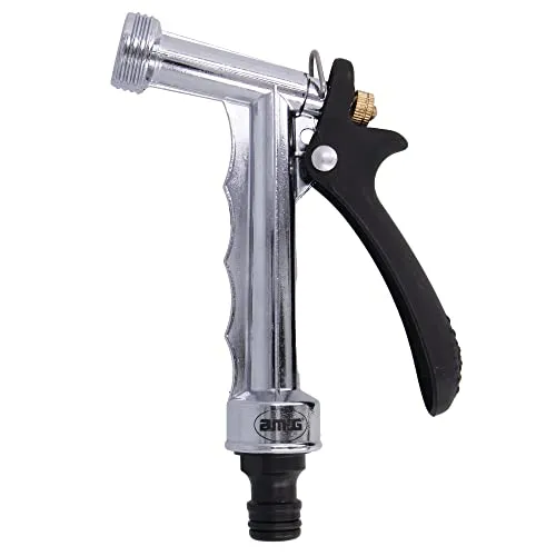 Amig Pistola Irrigazione Metallo 140 mm Acciaio Lucido