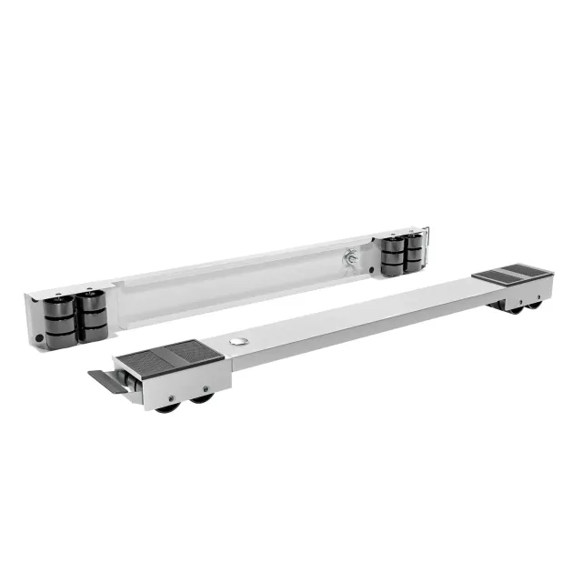 Amig Base Lavatrice Acciaio 125 kg 44-70 cm Set 2 Pz Bianche
