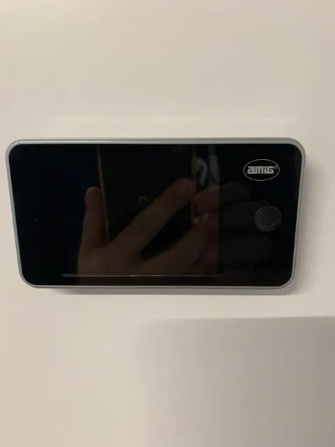 Amig DW 3.2 spioncino digitale argento 160°
