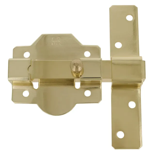 Amig catenaccio oro 88x131 mm chiavistello porte legno acciaio