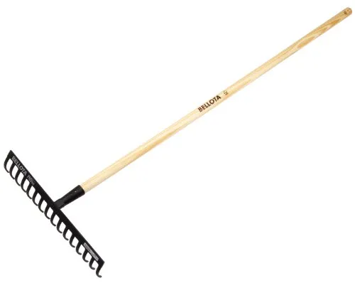 Bellota 950-16 rastrello giardino acciaio manico legno