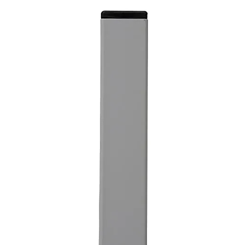 Amig Mod. 3 Gamba Tavolo 25x25x500 mm Acciaio Argentato