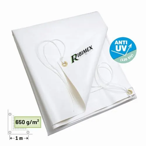 Ribimex PRB65005X08 telone PVC impermeabile 5x8 m 650 g/m²