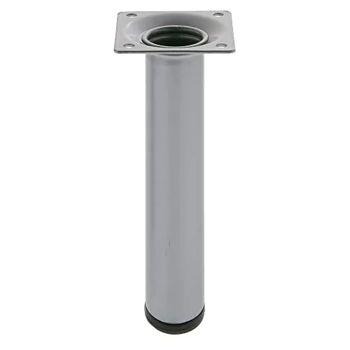 Amig gamba rotonda acciaio argento 30x400 mm con viti