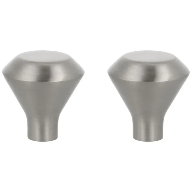 Amig 828 pomelli mobili Ø32 mm nichel 2 pz alluminio